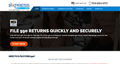 Desktop Screenshot of express990.com